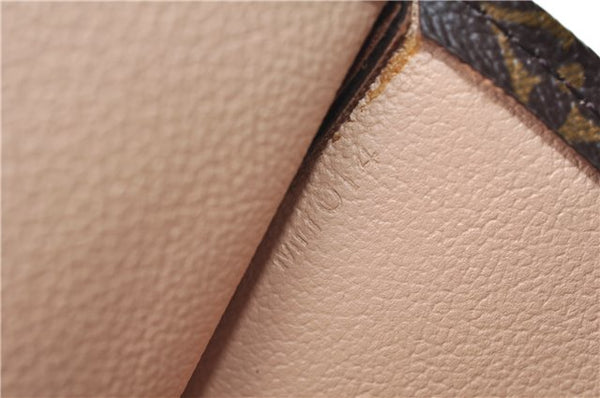 Authentic Louis Vuitton Monogram Sac Plat Hand Bag M51140 LV 5438E