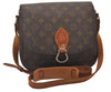 Auth Louis Vuitton Monogram Saint Cloud GM Shoulder Cross Bag Old Model LV 5438I