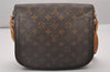Auth Louis Vuitton Monogram Saint Cloud GM Shoulder Cross Bag Old Model LV 5438I