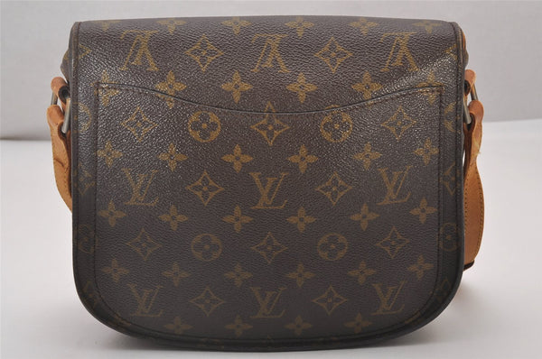 Auth Louis Vuitton Monogram Saint Cloud GM Shoulder Cross Bag Old Model LV 5438I