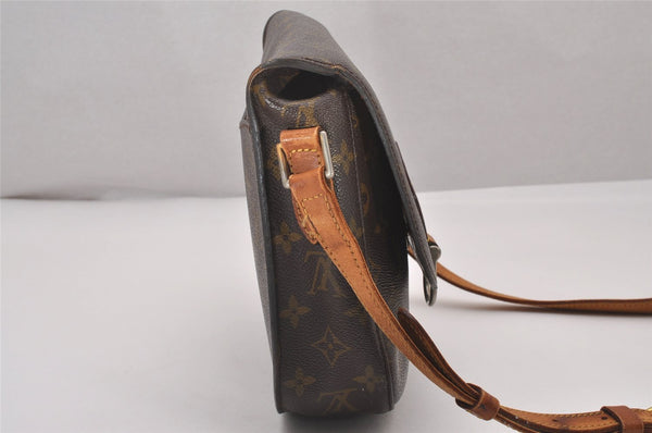 Auth Louis Vuitton Monogram Saint Cloud GM Shoulder Cross Bag Old Model LV 5438I