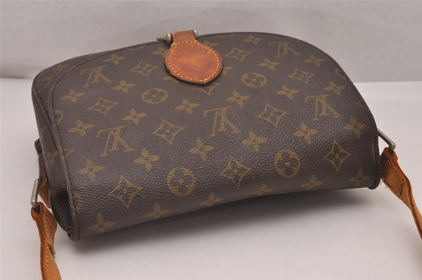 Auth Louis Vuitton Monogram Saint Cloud GM Shoulder Cross Bag Old Model LV 5438I