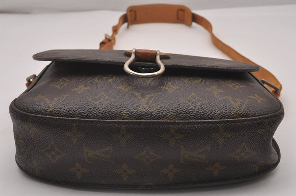 Auth Louis Vuitton Monogram Saint Cloud GM Shoulder Cross Bag Old Model LV 5438I