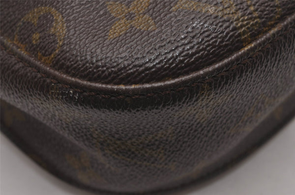 Auth Louis Vuitton Monogram Saint Cloud GM Shoulder Cross Bag Old Model LV 5438I