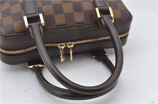 Authentic Louis Vuitton Damier Brera Hand Bag Purse N51150 LV 5440E