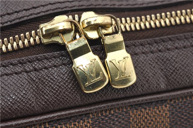 Authentic Louis Vuitton Damier Brera Hand Bag Purse N51150 LV 5440E