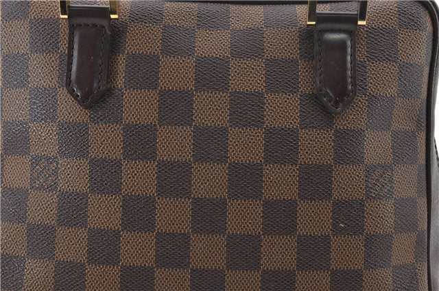 Authentic Louis Vuitton Damier Brera Hand Bag Purse N51150 LV 5440E