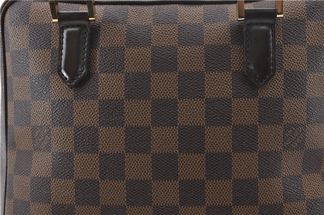 Authentic Louis Vuitton Damier Brera Hand Bag Purse N51150 LV 5440E