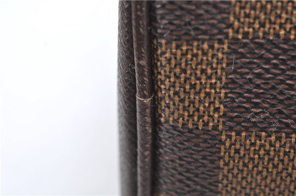 Authentic Louis Vuitton Damier Brera Hand Bag Purse N51150 LV 5440E