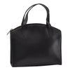 Authentic GUCCI Vintage Shoulder Hand Bag Purse Leather Black 5440I