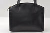 Authentic GUCCI Vintage Shoulder Hand Bag Purse Leather Black 5440I