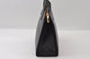 Authentic GUCCI Vintage Shoulder Hand Bag Purse Leather Black 5440I