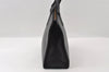 Authentic GUCCI Vintage Shoulder Hand Bag Purse Leather Black 5440I
