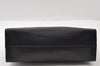 Authentic GUCCI Vintage Shoulder Hand Bag Purse Leather Black 5440I