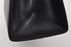 Authentic GUCCI Vintage Shoulder Hand Bag Purse Leather Black 5440I