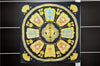 Authentic HERMES Carre 90 Scarf "Poste et Cavalerie" Silk Black 5441D