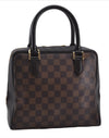 Authentic Louis Vuitton Damier Brera Hand Bag Purse N51150 LV 5441E