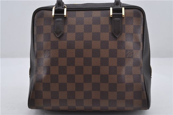 Authentic Louis Vuitton Damier Brera Hand Bag Purse N51150 LV 5441E