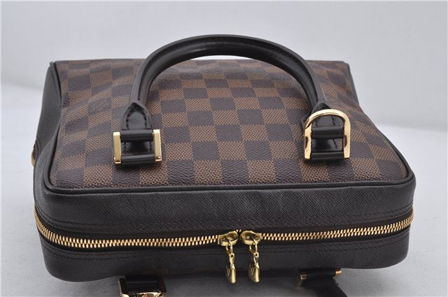 Authentic Louis Vuitton Damier Brera Hand Bag Purse N51150 LV 5441E