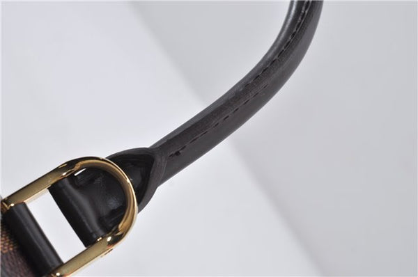 Authentic Louis Vuitton Damier Brera Hand Bag Purse N51150 LV 5441E