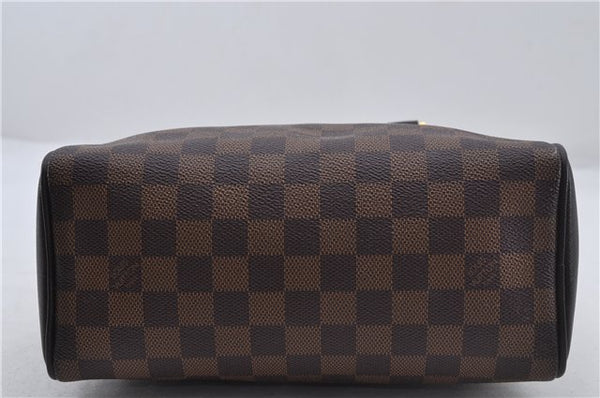Authentic Louis Vuitton Damier Brera Hand Bag Purse N51150 LV 5441E