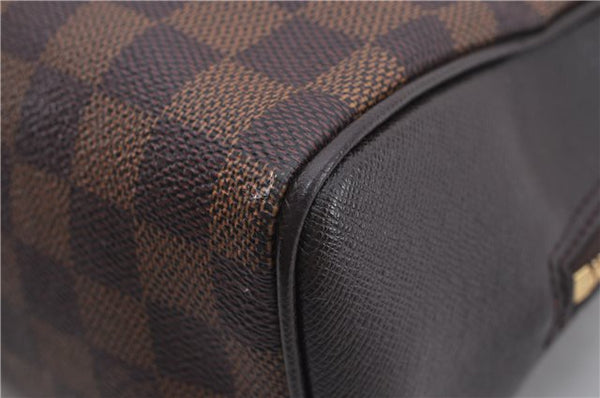 Authentic Louis Vuitton Damier Brera Hand Bag Purse N51150 LV 5441E