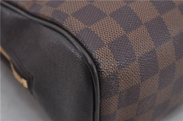Authentic Louis Vuitton Damier Brera Hand Bag Purse N51150 LV 5441E