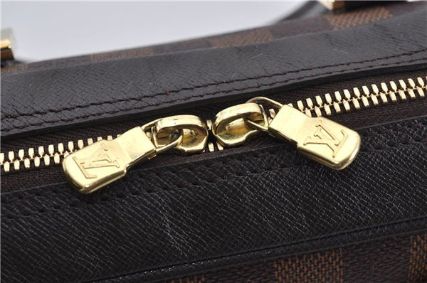 Authentic Louis Vuitton Damier Brera Hand Bag Purse N51150 LV 5441E