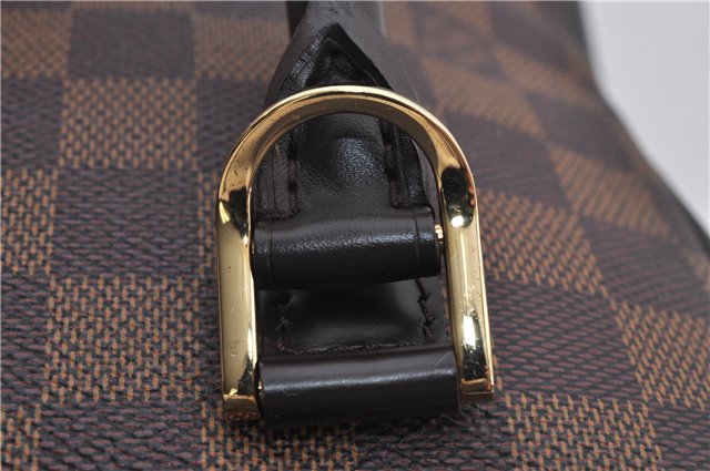 Authentic Louis Vuitton Damier Brera Hand Bag Purse N51150 LV 5441E