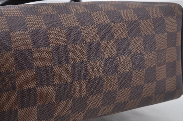 Authentic Louis Vuitton Damier Brera Hand Bag Purse N51150 LV 5441E