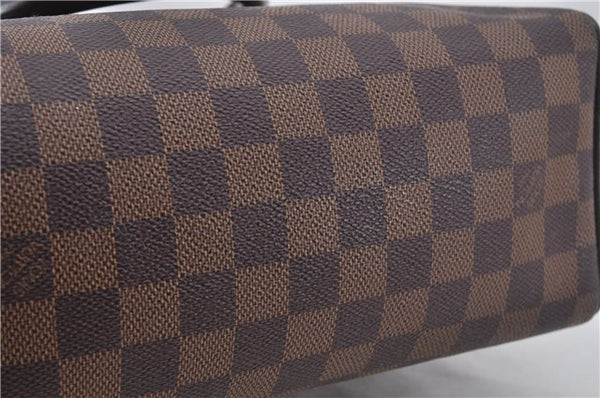 Authentic Louis Vuitton Damier Brera Hand Bag Purse N51150 LV 5441E