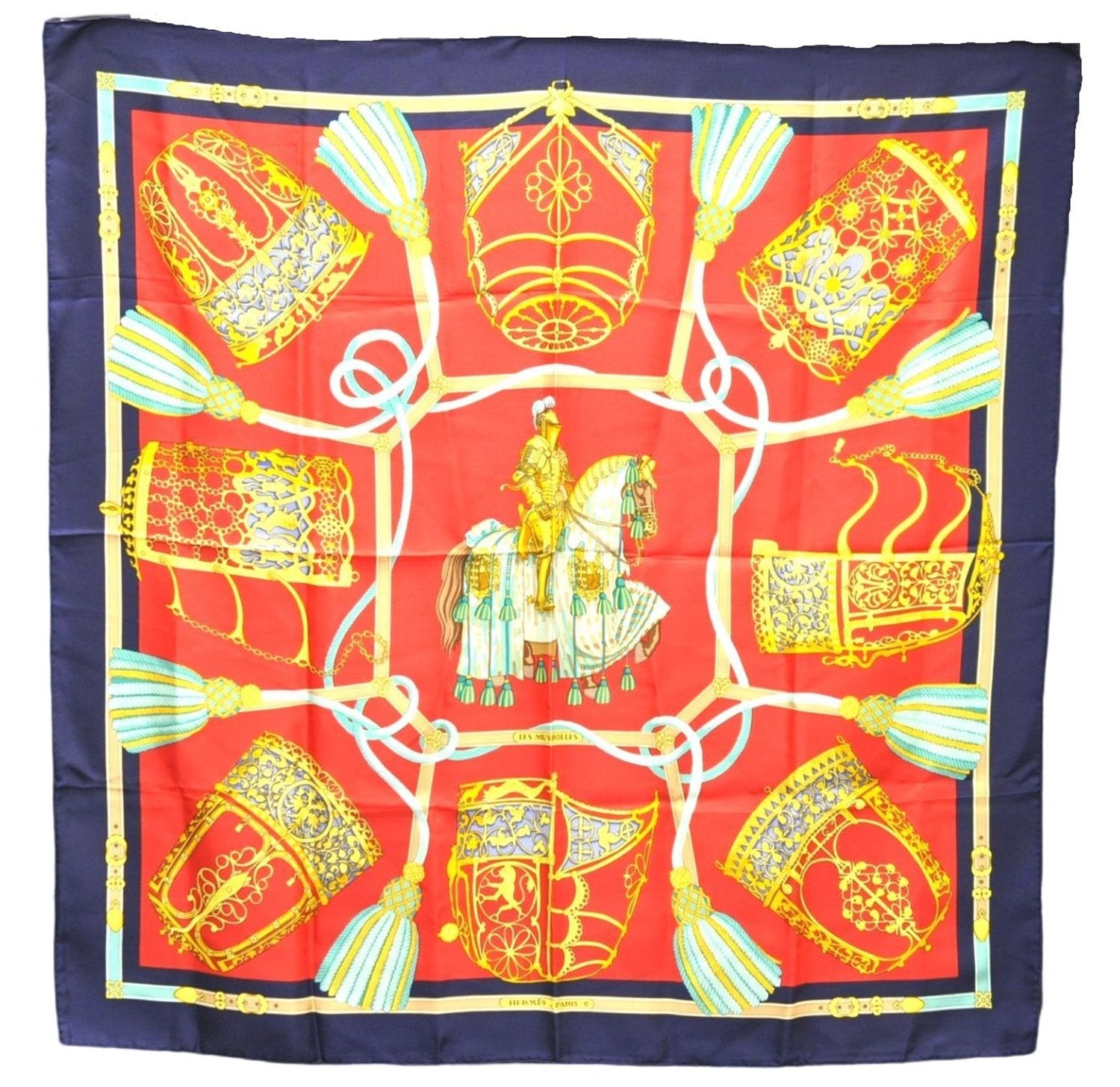 Authentic HERMES Carre 90 Scarf 