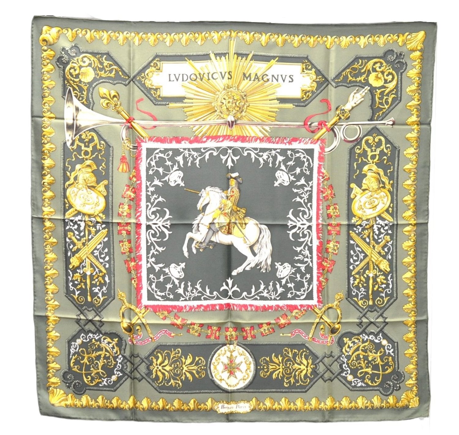 Authentic HERMES Carre 90 Scarf 