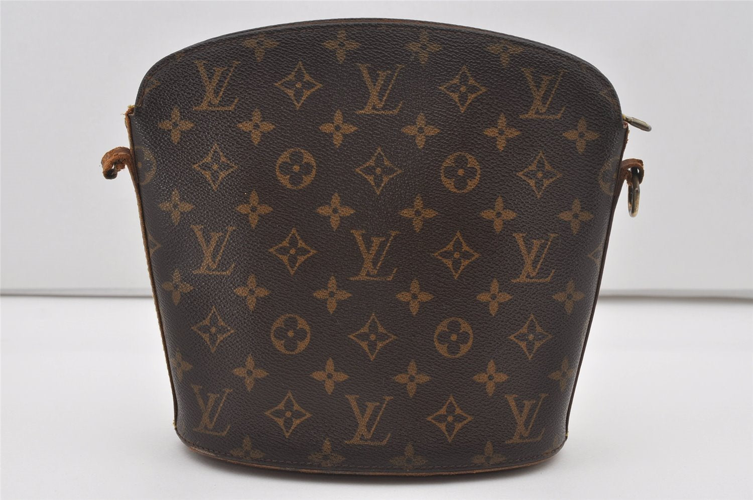 Authentic Louis Vuitton Monogram Drouot Shoulder Cross Bag M51290 LV Junk 5443I
