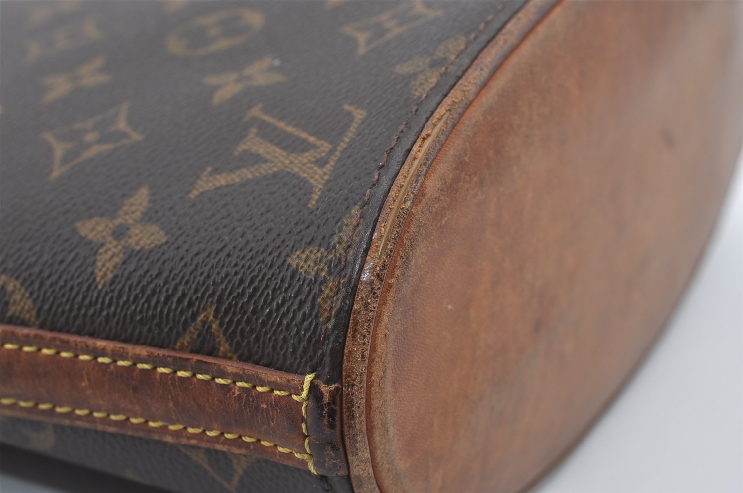 Authentic Louis Vuitton Monogram Drouot Shoulder Cross Bag M51290 LV Junk 5443I