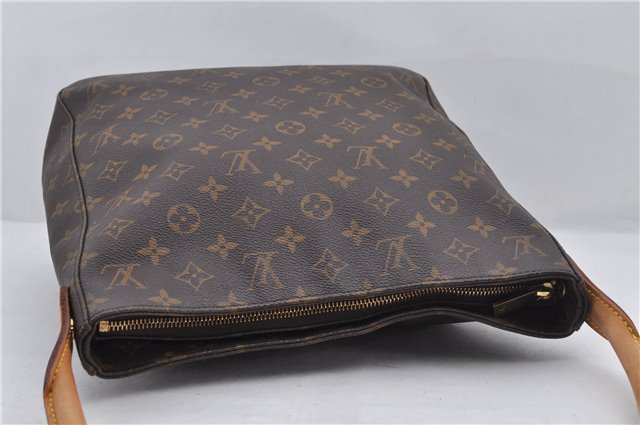 Authentic Louis Vuitton Monogram Looping GM Shoulder Bag M51145 LV 5445E