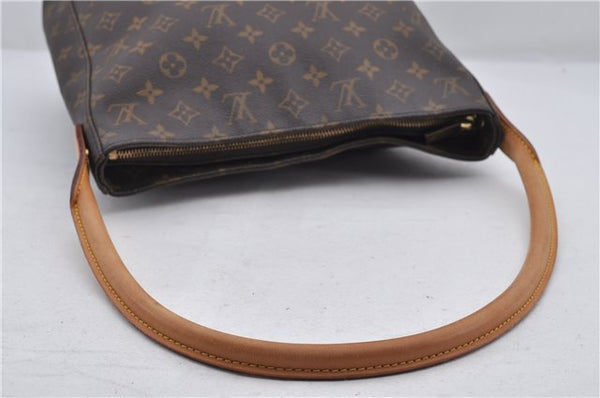 Authentic Louis Vuitton Monogram Looping GM Shoulder Bag M51145 LV 5445E