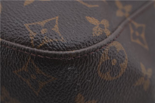 Authentic Louis Vuitton Monogram Looping GM Shoulder Bag M51145 LV 5445E