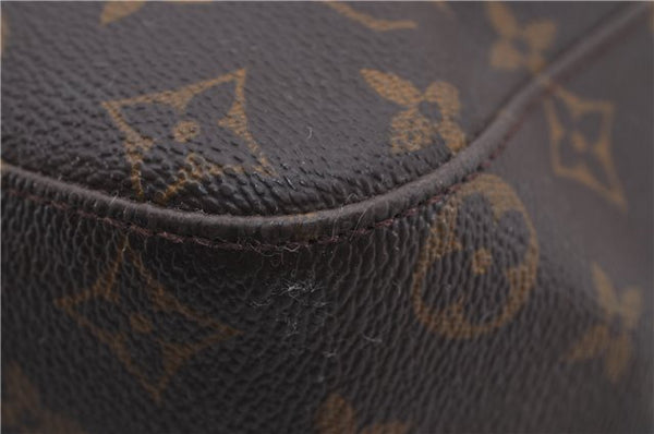 Authentic Louis Vuitton Monogram Looping GM Shoulder Bag M51145 LV 5445E