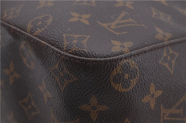 Authentic Louis Vuitton Monogram Looping GM Shoulder Bag M51145 LV 5445E