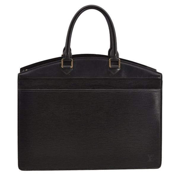 Authentic Louis Vuitton Epi Riviera Hand Bag Black M48182 LV Junk 5445I