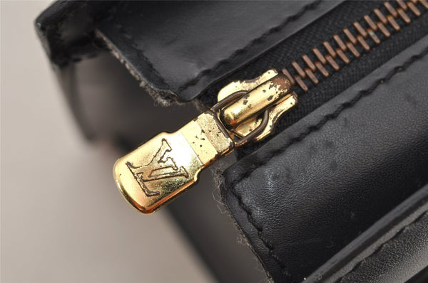 Authentic Louis Vuitton Epi Riviera Hand Bag Black M48182 LV Junk 5445I