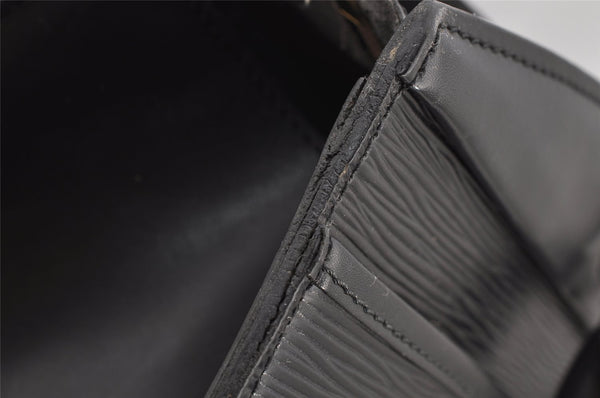 Authentic Louis Vuitton Epi Riviera Hand Bag Black M48182 LV Junk 5445I