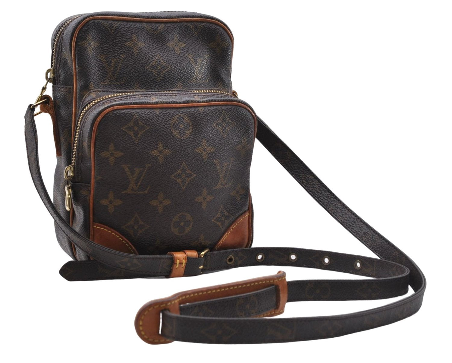 Authentic Louis Vuitton Monogram Amazone Shoulder Cross Body Bag M45236 LV 5446D