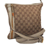 Authentic GUCCI Sherry Line Shoulder Bag GG Canvas Leather 144388 Brown 5446I