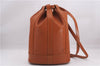 Authentic Louis Vuitton Epi Randonnee PM Shoulder Bag Brown M52358 LV 5447E