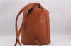 Authentic Louis Vuitton Epi Randonnee PM Shoulder Bag Brown M52358 LV 5447E