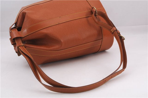 Authentic Louis Vuitton Epi Randonnee PM Shoulder Bag Brown M52358 LV 5447E