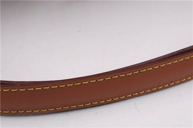 Authentic Louis Vuitton Epi Randonnee PM Shoulder Bag Brown M52358 LV 5447E