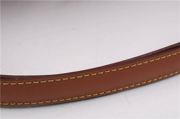 Authentic Louis Vuitton Epi Randonnee PM Shoulder Bag Brown M52358 LV 5447E